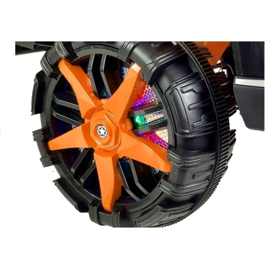Elektriskais auto bērniem Jeep KP oranžs