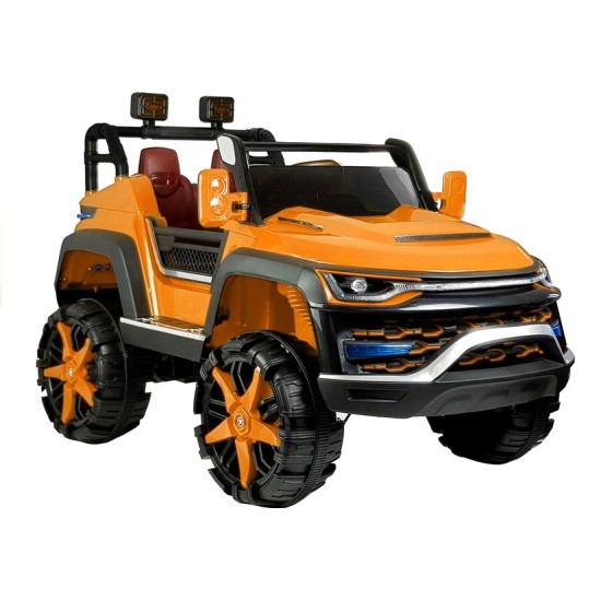 Elektriskais auto bērniem Jeep KP oranžs