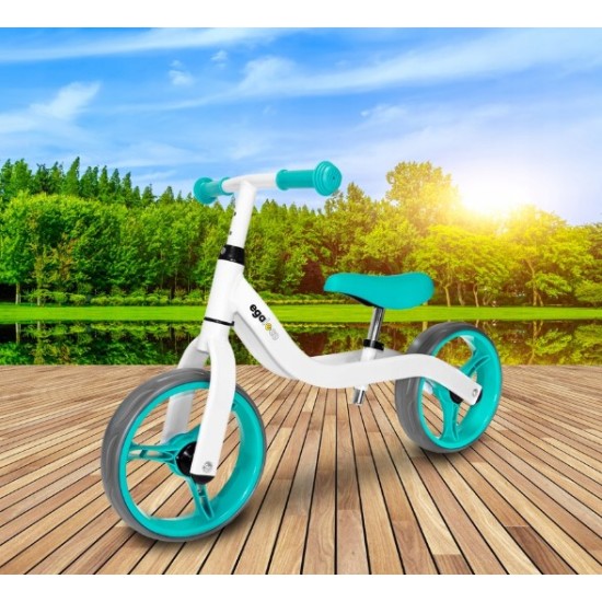 Alumīnija līdzsvara velosipēds Egaleco Aluminium Cyan