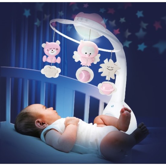 Muzikinis Projektorius B -Kids 3*1 Rose