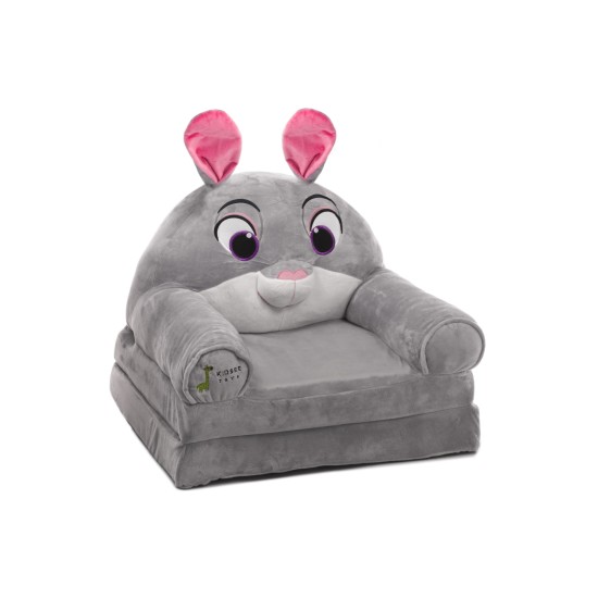 Mīksts bērnu plīša krēsls 3in1 "Rabbit"