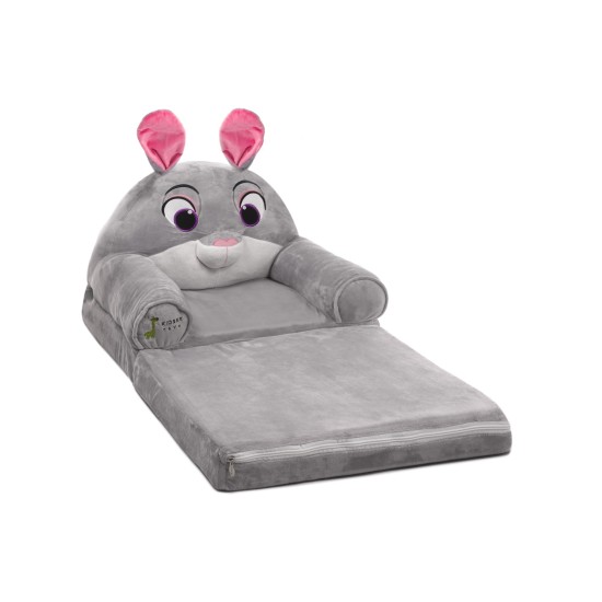 Mīksts bērnu plīša krēsls 3in1 "Rabbit"