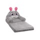 Mīksts bērnu plīša krēsls 3in1 "Rabbit"