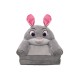 Mīksts bērnu plīša krēsls 3in1 "Rabbit"