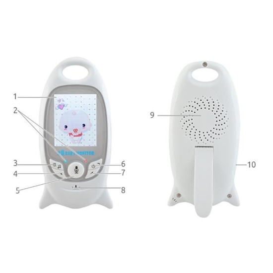 Mobili Auklė Baby monitor 2,0 colių