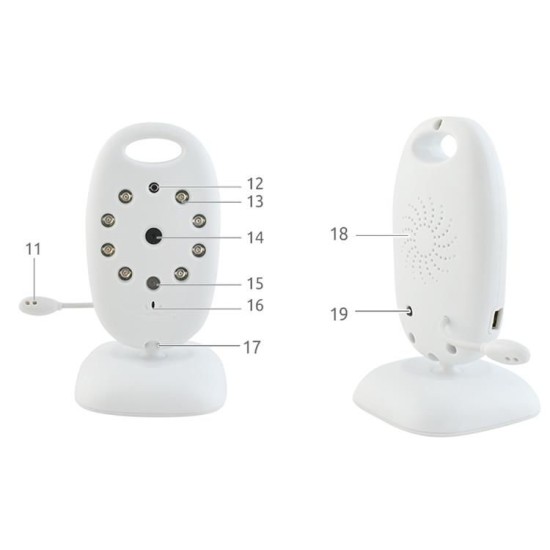 Mobili Auklė Baby monitor 2,0 colių