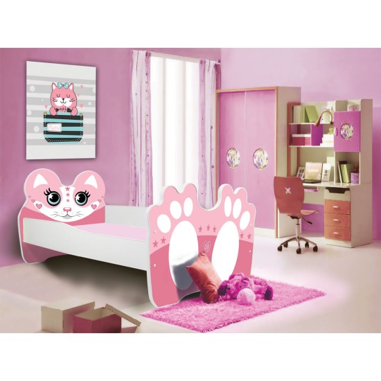 Gulta ar matraci Pink Cat