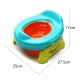 Saliekamais podiņš 3in1 "Travel Potty" zils