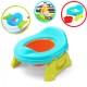Saliekamais podiņš 3in1 "Travel Potty" zils