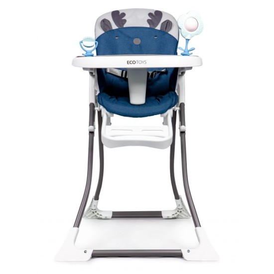 Barošanas krēsls Renifer Ecotoys Blue