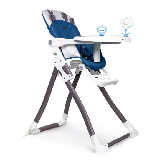 Barošanas krēsls Renifer Ecotoys Blue
