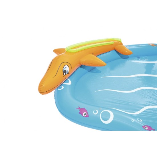 BESTWAY vandens žaidimų centras "Sea life" purškiančiu vandenį