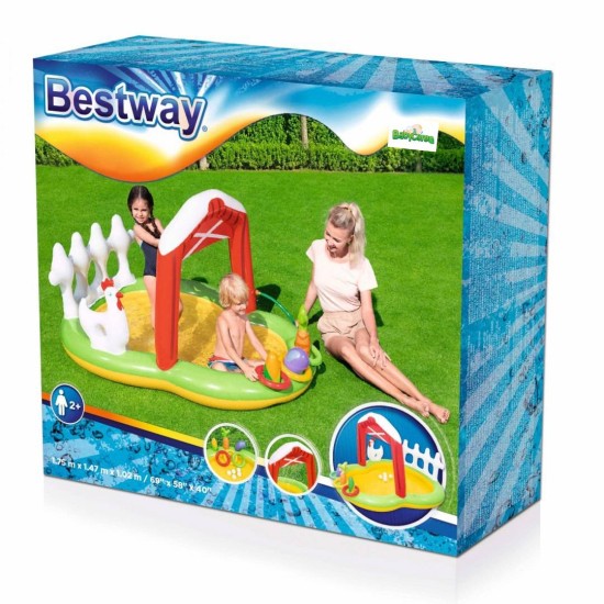 BESTWAY ūdens rotaļu baseins "Mazais fermeris"