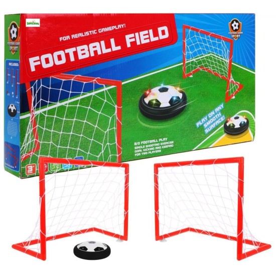 Futbola vārtu komplekts ar levitējošu bumbu