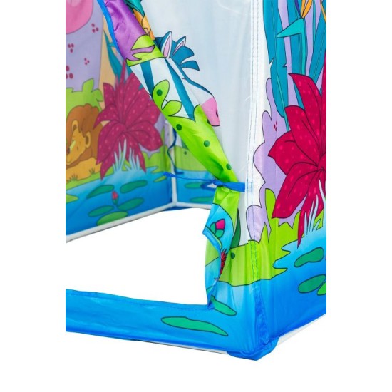 Bērnu telts zoodārzs 102 cm