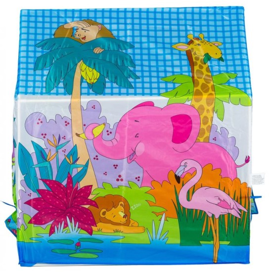 Bērnu telts zoodārzs 102 cm