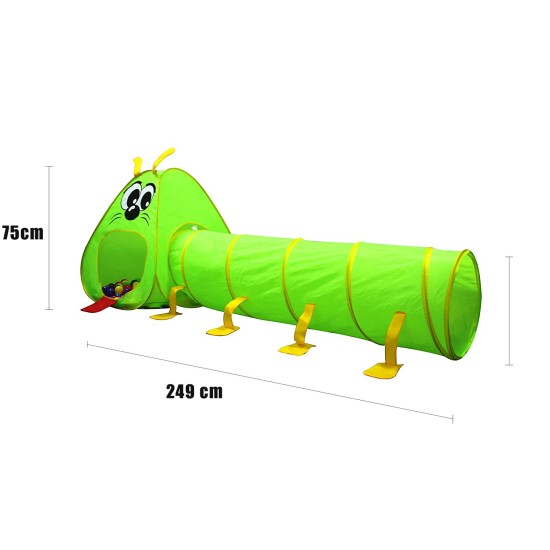 Telts ar tuneli 2*1 Big Mouth Caterpillar