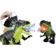 Interaktīvais dinozaurs spīd, rūc, staigā, elpo tvaiku