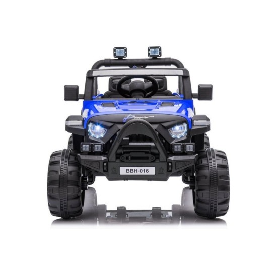 Vienvietīgs elektriskais džips bērniem BBH-016, zils