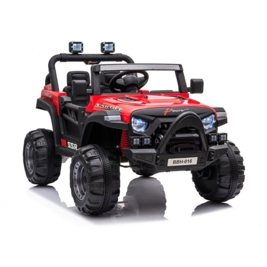Vienvietīgs elektriskais džips bērniem BBH-016, sarkans