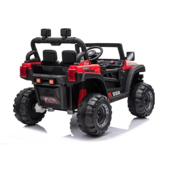 Vienvietīgs elektriskais džips bērniem BBH-016, sarkans