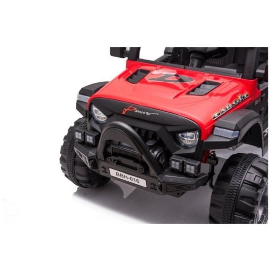 Vienvietīgs elektriskais džips bērniem BBH-016, sarkans