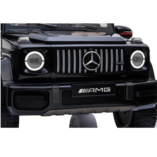 Vienvietīgs elektroauto Mercedes G63 AMG 4x4, melns