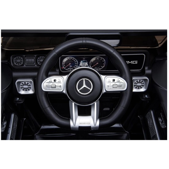 Vienvietīgs elektroauto Mercedes G63 AMG 4x4, melns