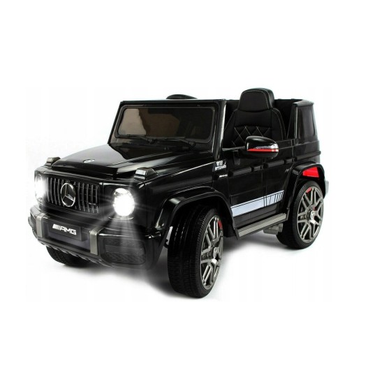 Vienvietīgs elektroauto Mercedes G63 AMG 4x4, melns