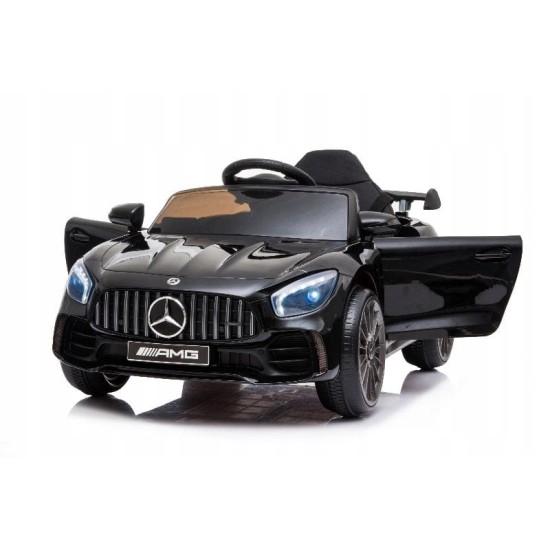Vienvietīgs elektroauto bērniem Mercedes AMG GT R, melns