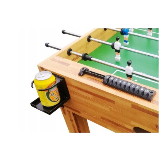 Futbola cienītājiem MS futbola galds 121 x 101 x 80 cm
