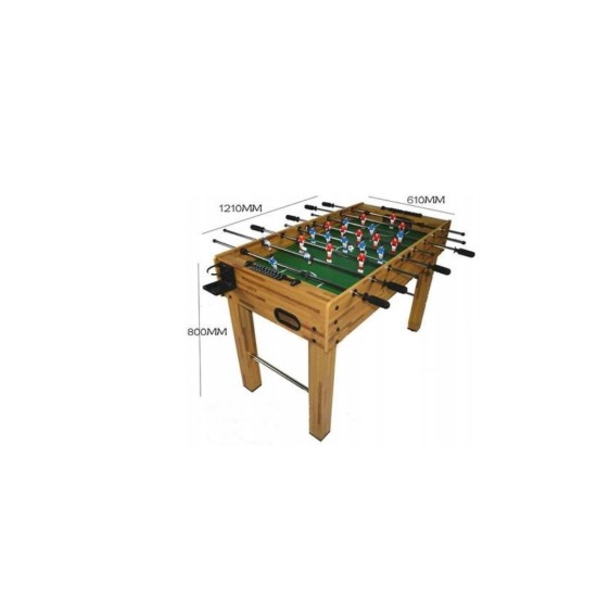 Futbola cienītājiem MS futbola galds 121 x 101 x 80 cm