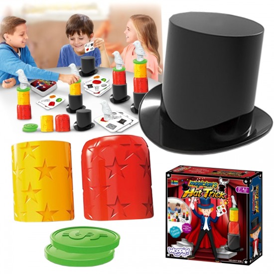 Burvju triku spēle ar Hat Little Magician 4+