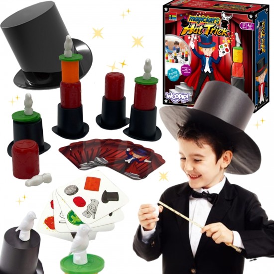 Burvju triku spēle ar Hat Little Magician 4+