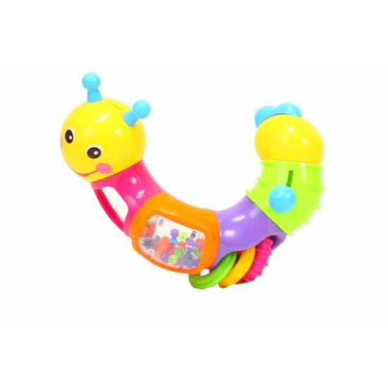 Rotaļīgs izglītojošs krāsains grabulītis Caterpillar