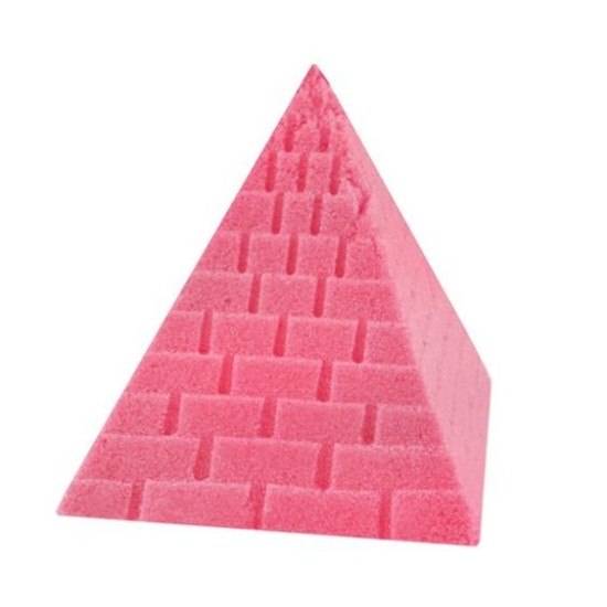 Natūralus kinetinis rožinis smėlis 1 kg. 
