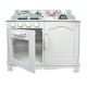Daudzfunkcionāla moderna koka virtuve Play Kitchen