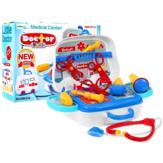 Rotaļu ārsta komplekts koferī "Little doctor"