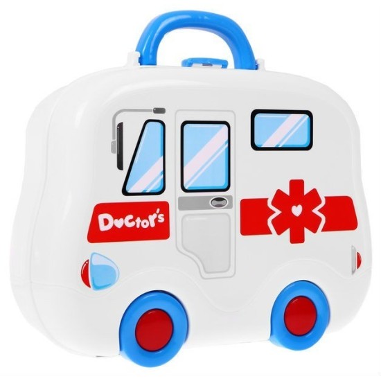 Rotaļu ārsta komplekts koferī "Little doctor"