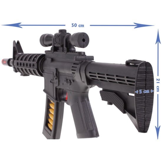 Rotaļu lāzeršautene M16