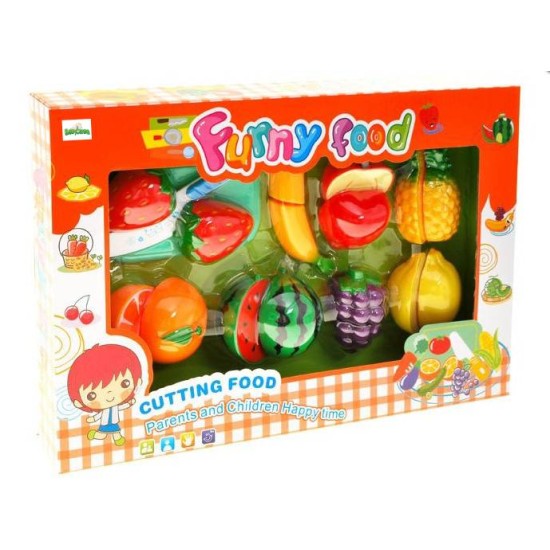 Rotaļlietu dārzeņu un augļu griešana EKO