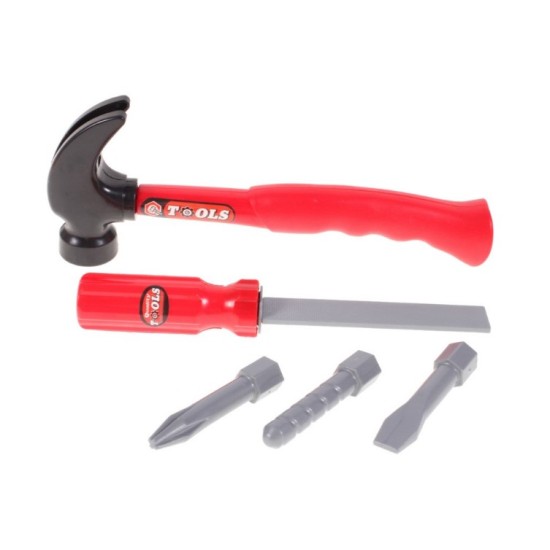 Rotaļlietu meistara komplekts koferī "TOOLS"