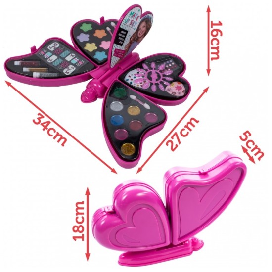 Bērnu kosmētikas komplekts "Butterfly"