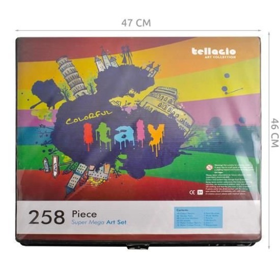 Piešimo rinkinys 288 vnt.