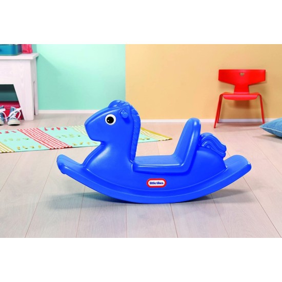 Little Tikes Šūpoles "Zirgs" zilā krāsā