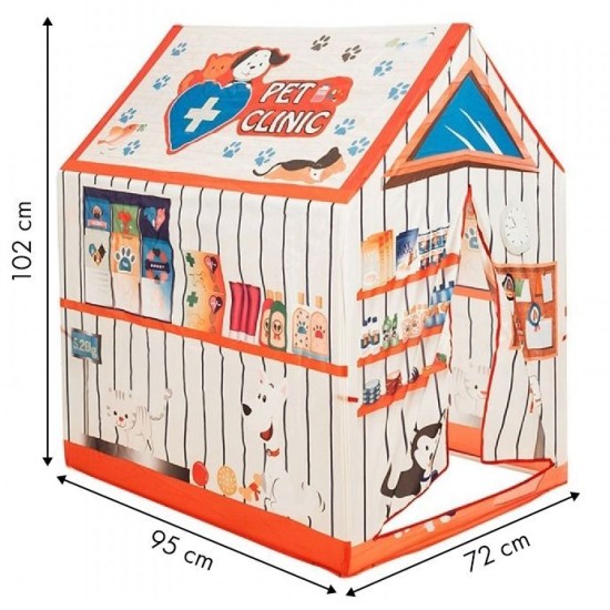 Bērnu telts Mājdzīvnieku klīnika 102 cm.