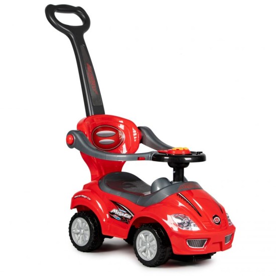 Mašīna - stūmējs DELUXE 3w1 Red