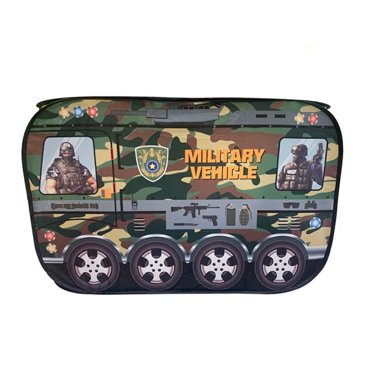 Spēļu telts MILITARY + 50 krāsainas bumbiņas
