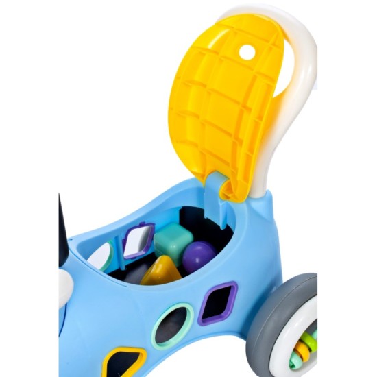 Zirgs - stūmējs 3in1 Blue