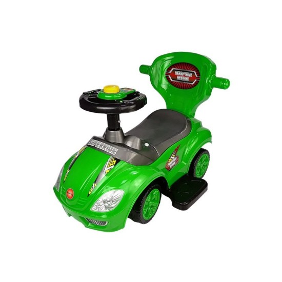 Mašīna - stūmējs DELUXE 3w1 Green